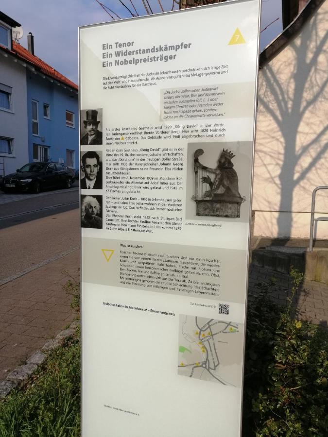 Hotel Garni Elisabeth Göppingen Eksteriør billede